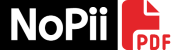 NoPiiPdf logo